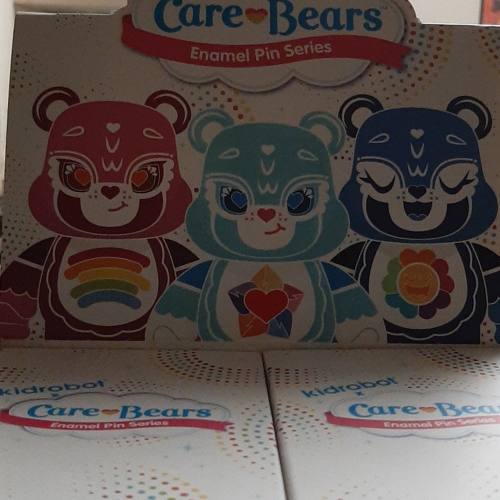 Care Bears Enamel Pin Set